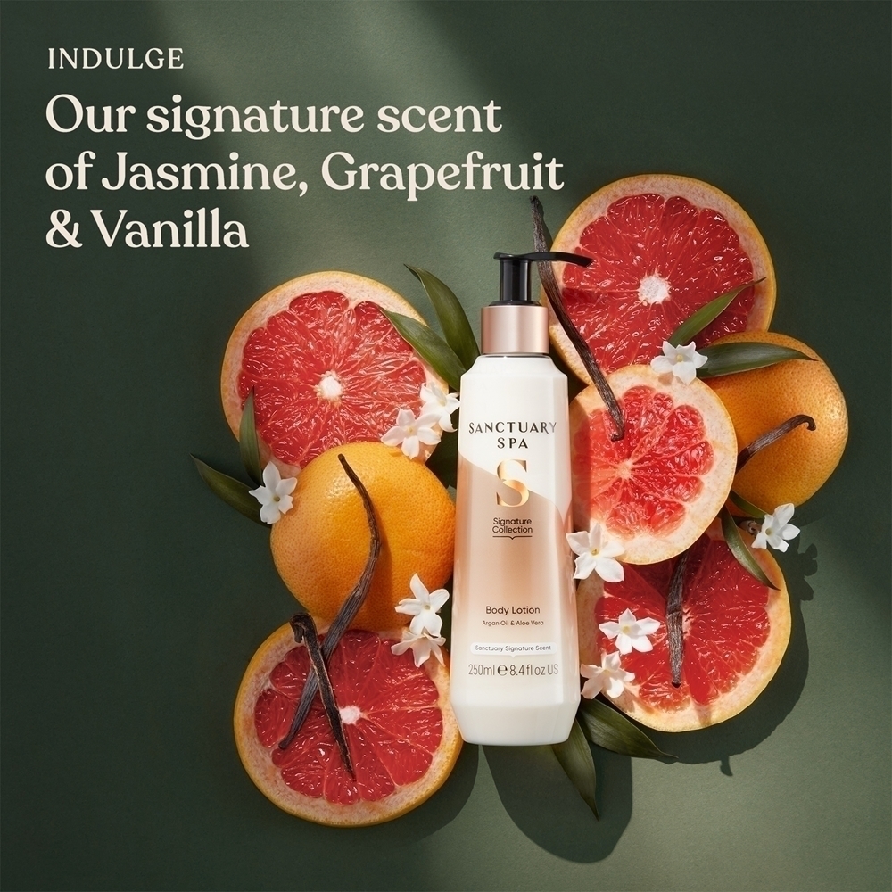 Увлажняющий лосьон для тела Signature Collection с алоэ вера Sanctuary Spa, 250 мл — фото 4