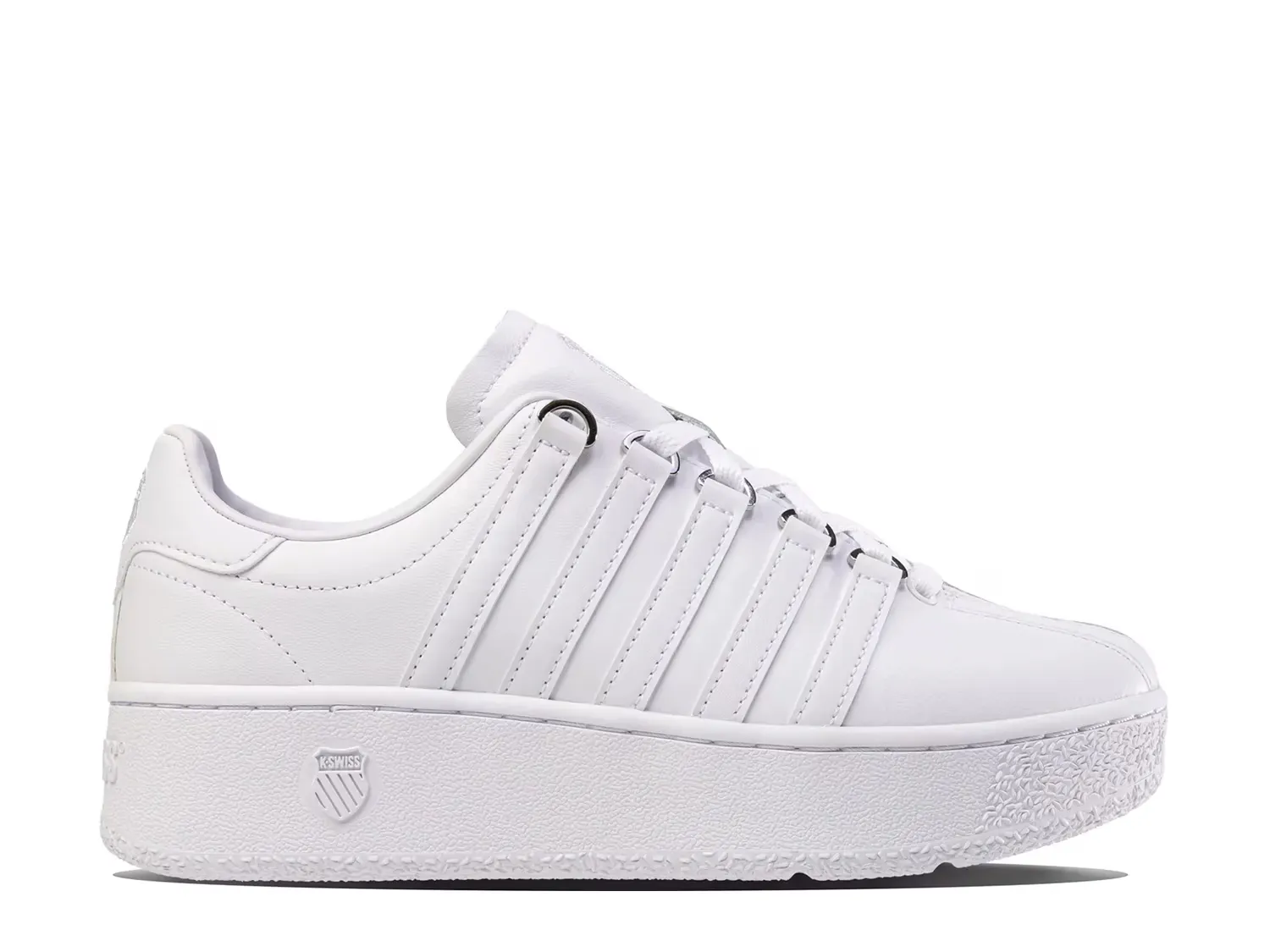 Классические платформенные кроссовки - женские K-Swiss, White — фото 2