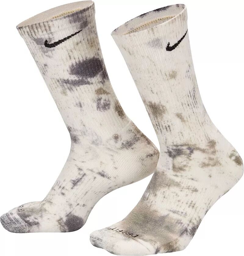 

Набор из 2 пар носков для экипажа Nike Colorsplash Tie Dye, мультиколор