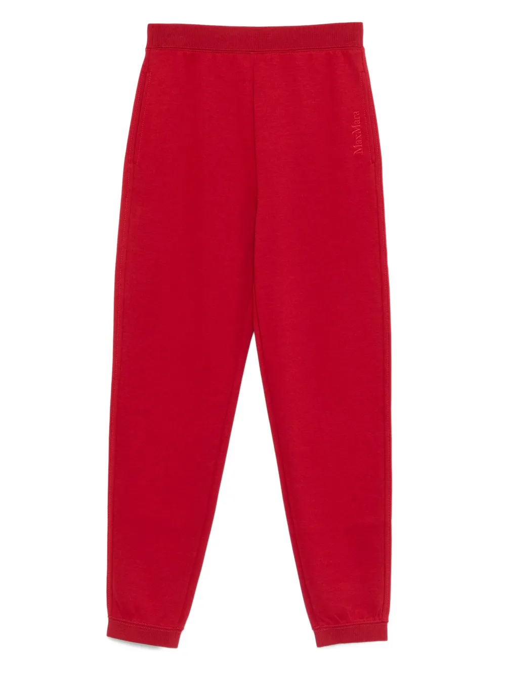 

Спортивные брюки с вышитым логотипом 'S Max Mara, красный