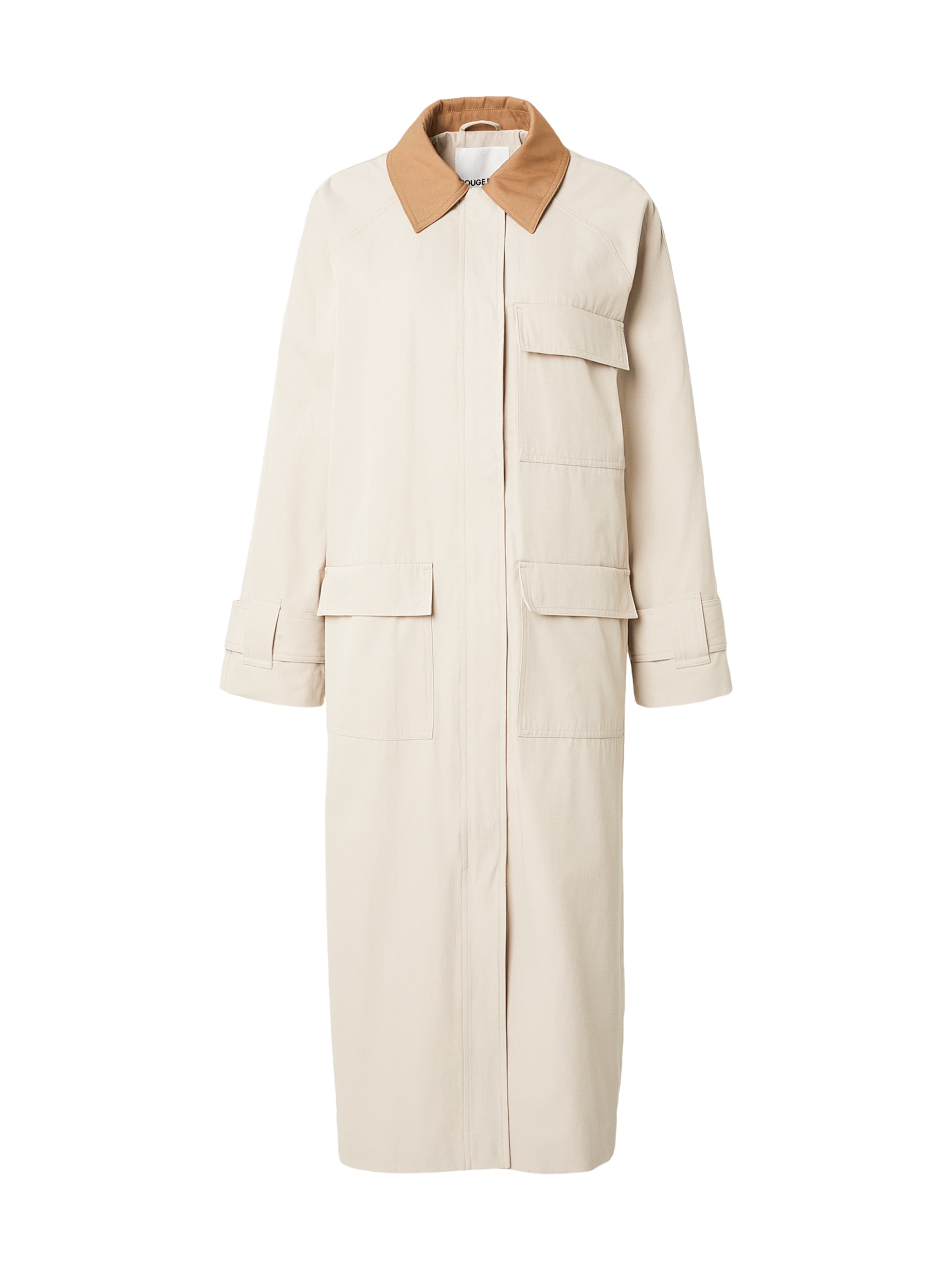 

VILA ROUGE EDIT Демисезонное пальто 'LIANNE' в цвете Taupeе