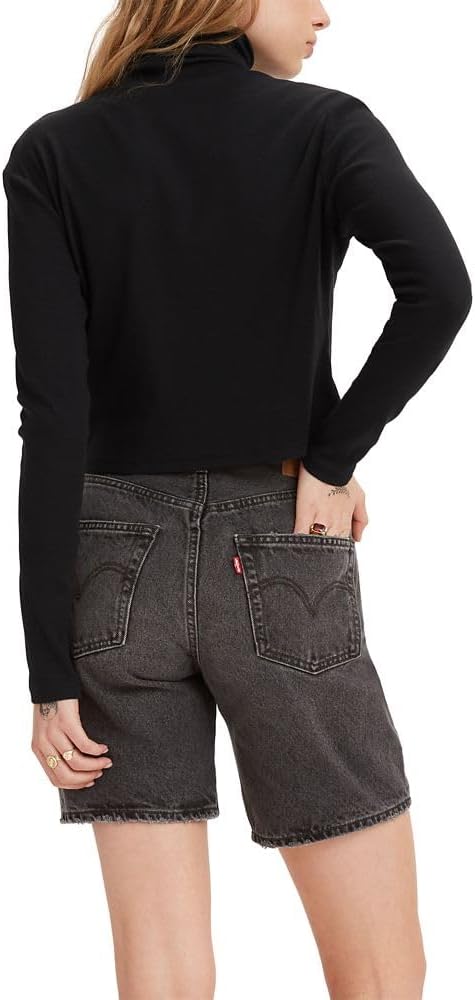 Женская водолазка Levi's Moon Rib (также доступна в версии Plus), Caviar — фото 2
