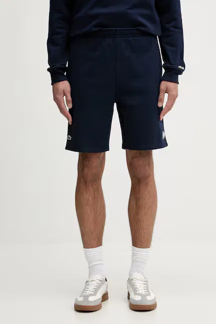 Шорты спортивные хлопковые GH0374 Lacoste, синий
