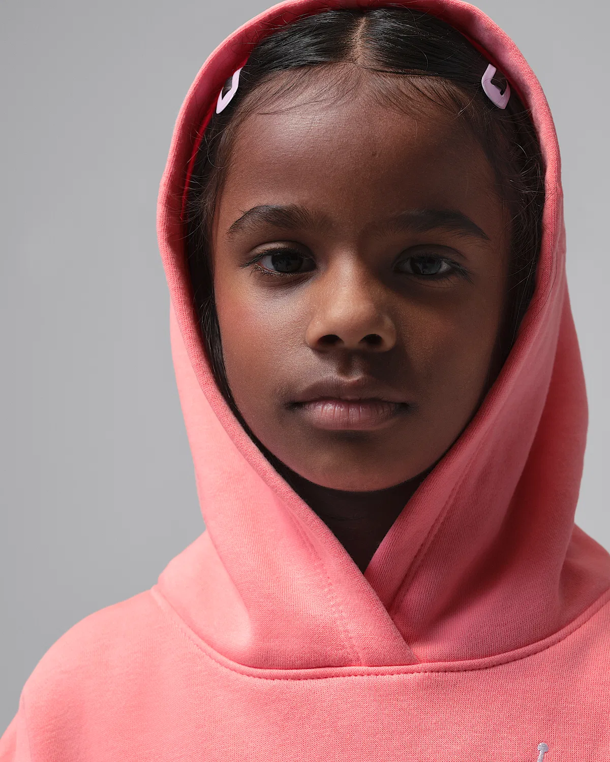 Детская толстовка Jordan Brooklyn Fleece, Pink — фото 3
