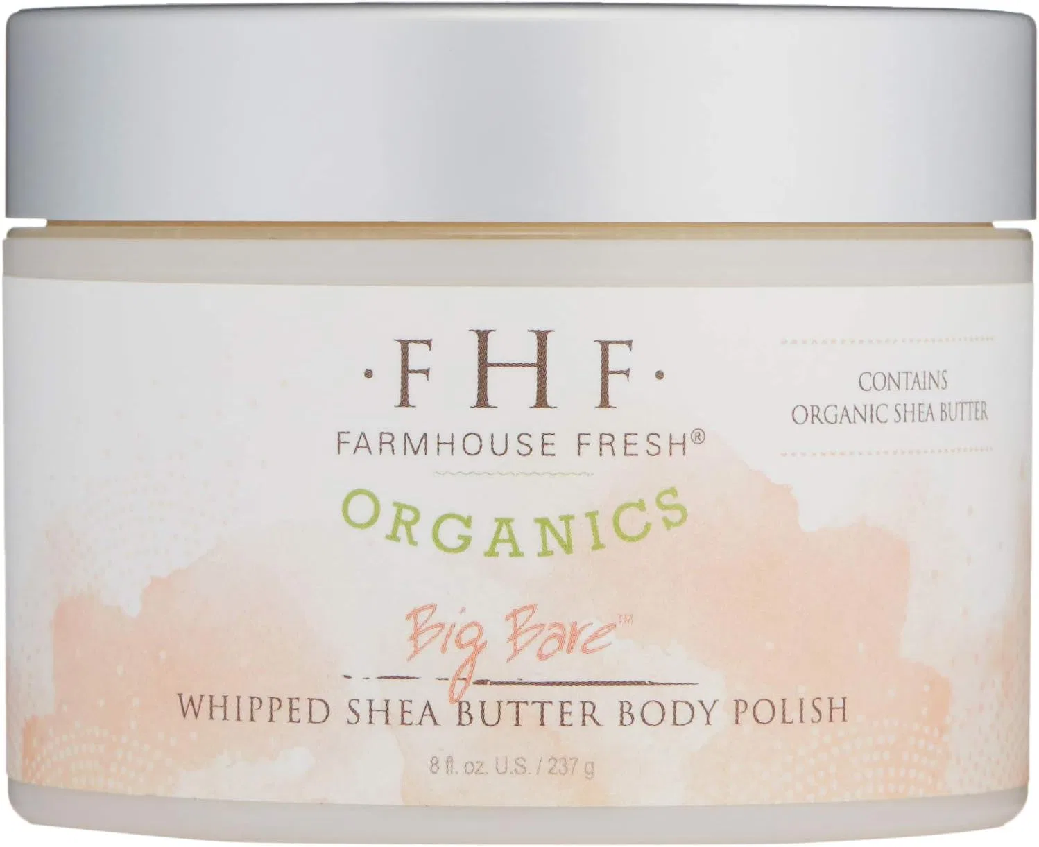 Скраб для тела Big Bear Whipped Shea Butter Body Polish FarmHouse Fresh овсяный 236 мл — фото 4