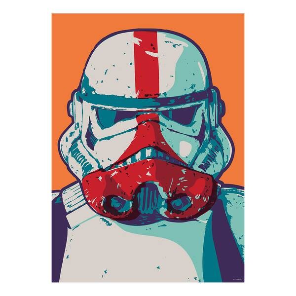 

Фреска Komar Mandalorian Stormtrooper, разноцветный