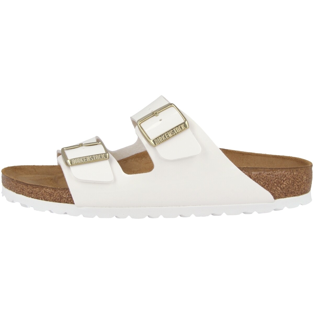 

Сандалии Birkenstock Arizona Birko Flor Lack schmal, белый
