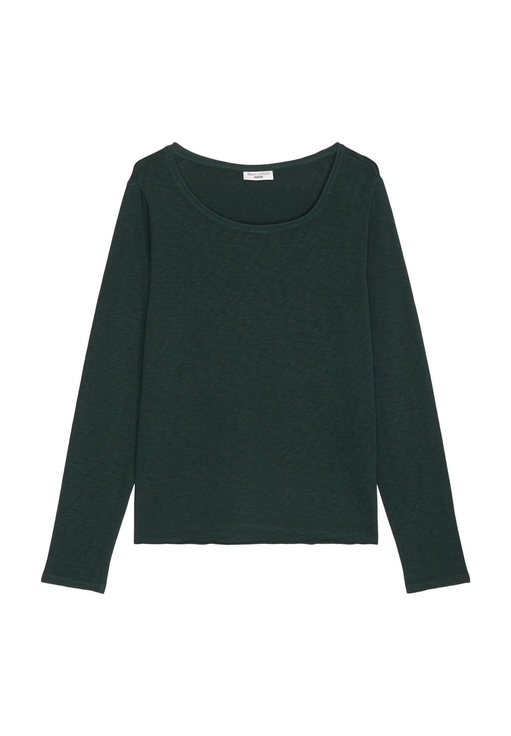 

Топ с длинными рукавами ROLLED NECKLINE Marc O'Polo DENIM, темно-зеленый