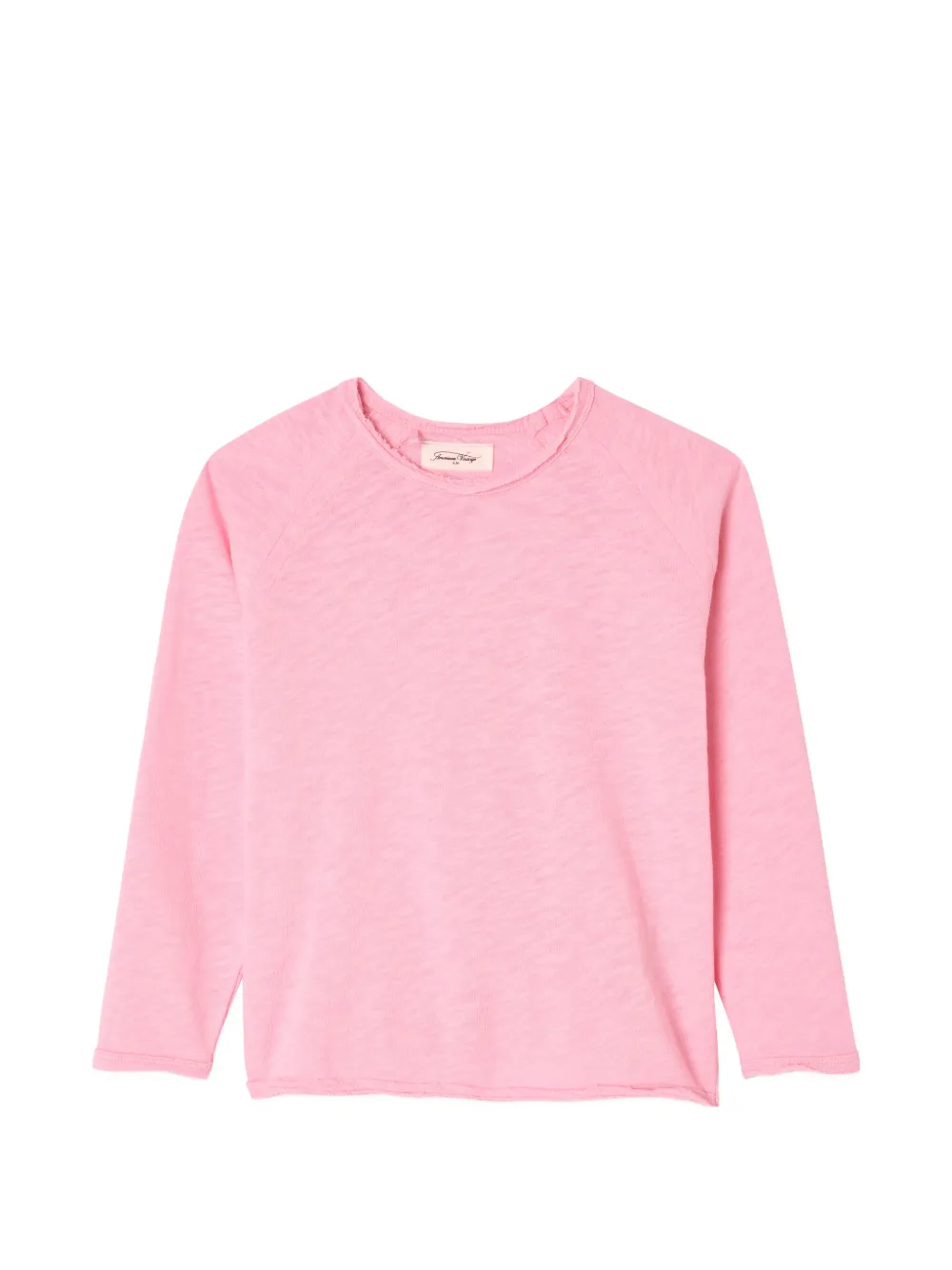 

Футболка Sonoma с необработанным краем American Vintage Kids, розовый