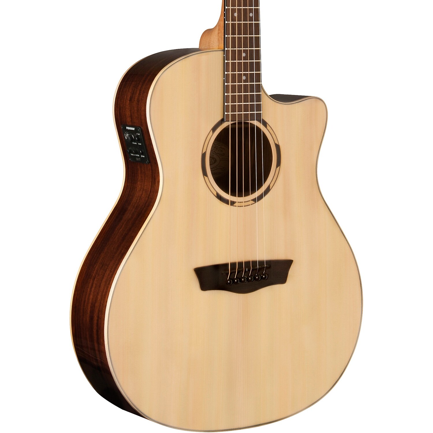 

Акустически-электрическая гитара Washburn WLO2SCE Woodline 20 Series