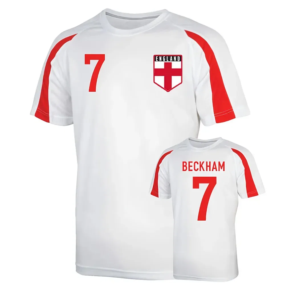 Тренировочная джерси Kids England Beckham 7, белый