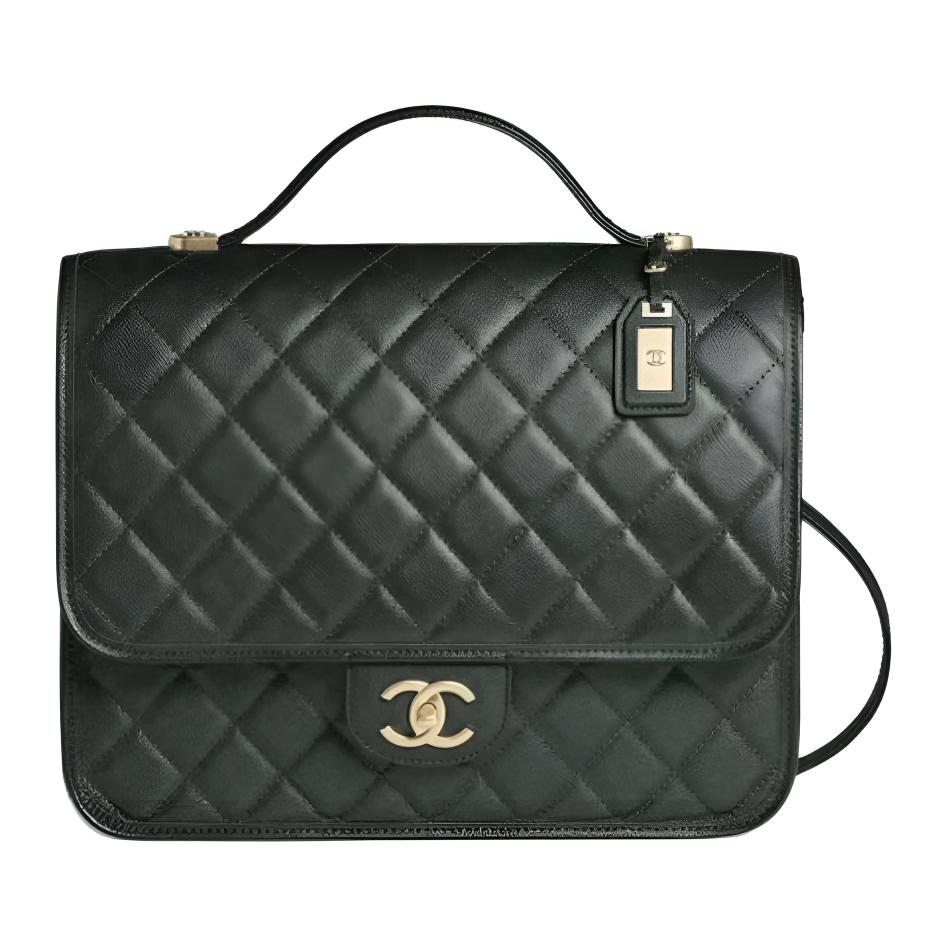 

CHANEL Кожаная сумка через плечо