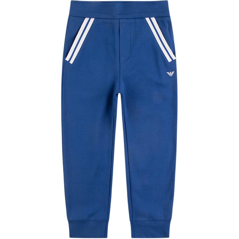 

Детские вязаные спортивные штаны EMPORIO ARMANI, синий