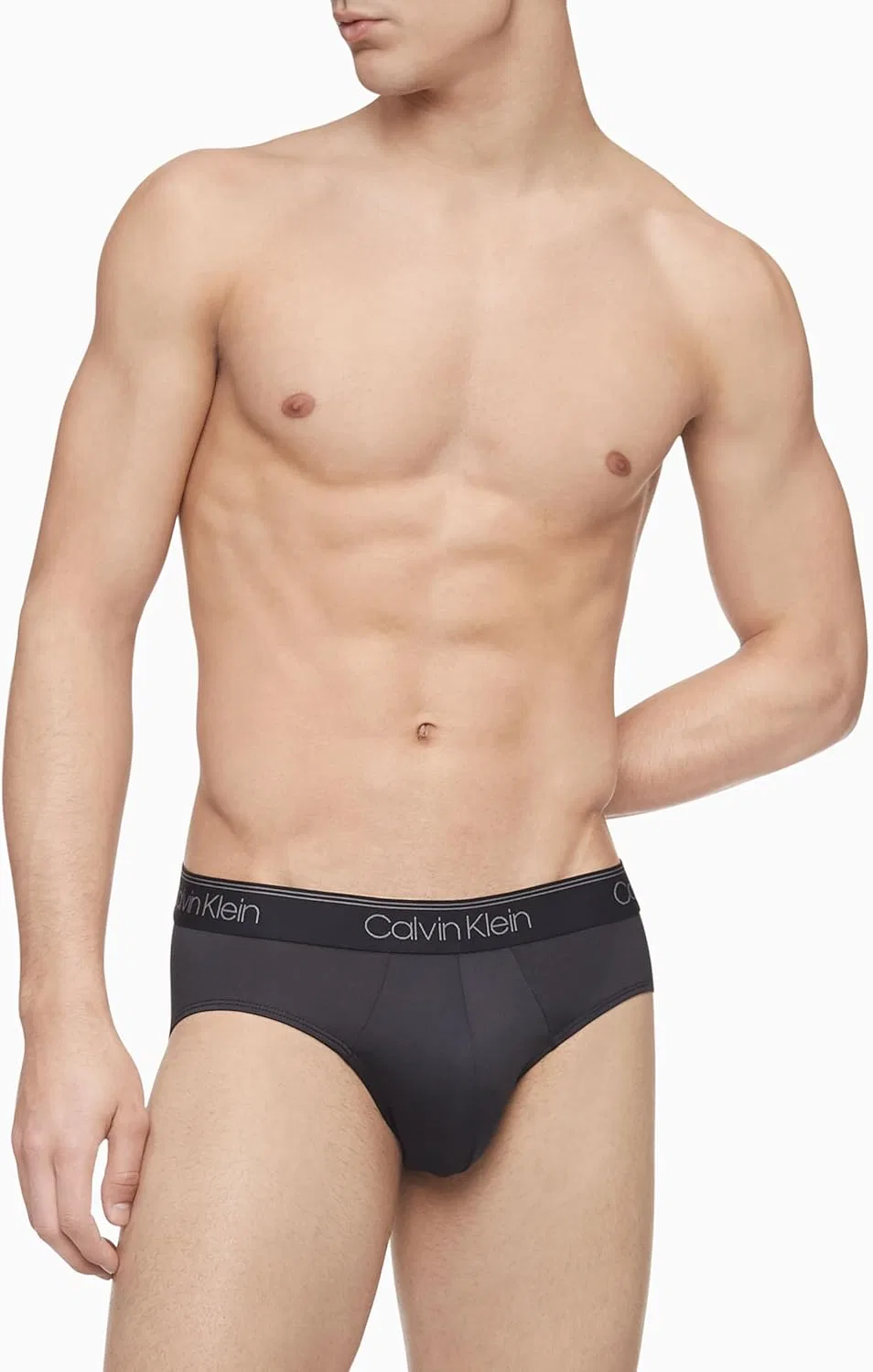 Брифы 5-pack Calvin Klein, 2 Blue Shadow, Black, Medium Grey, Cobalt — фото 2