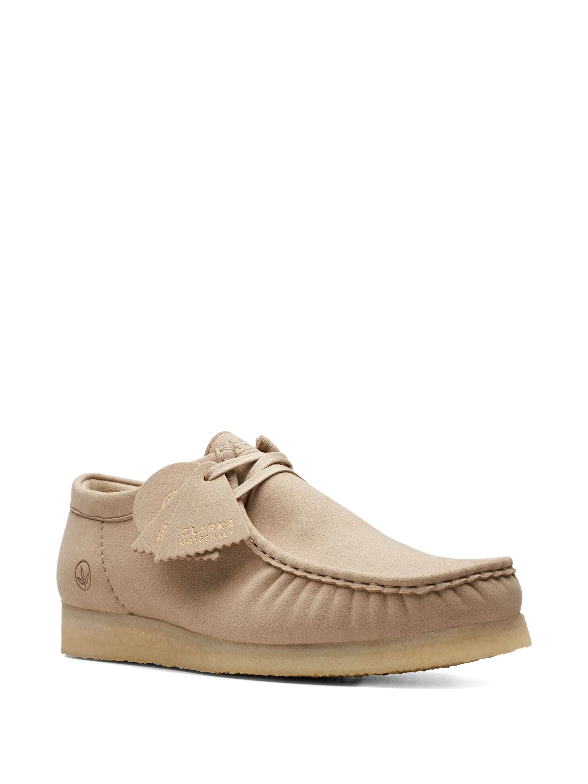 Туфли дерби Wallabee Biege Clarks Originals, бежевый — фото 2