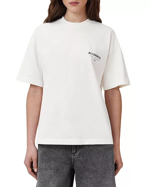 

Подземная футболка с изображением этты Allsaints, белый