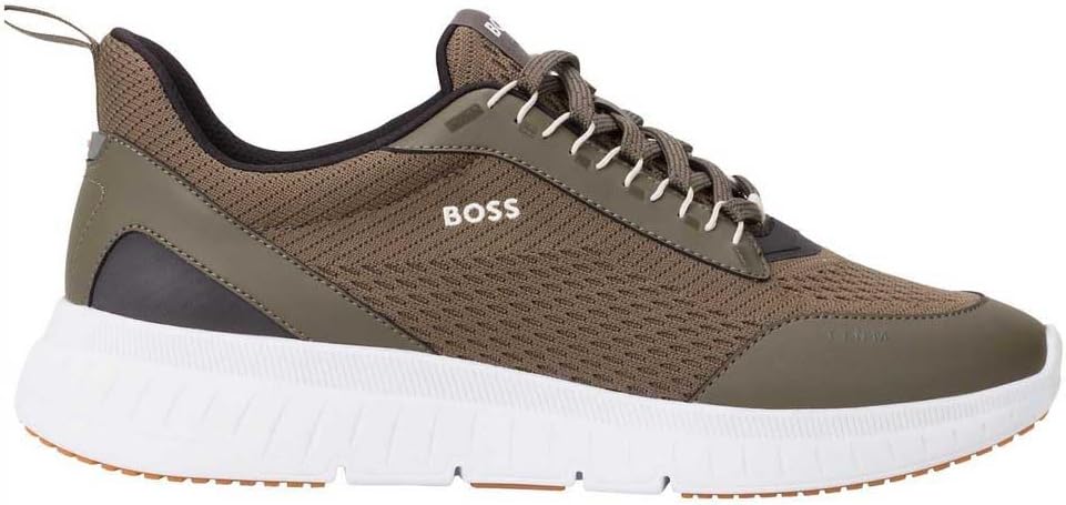 Мужские кроссовки BOSS Ttnm Light_Runn_Knel для бега, Dark Green308. — фото 2