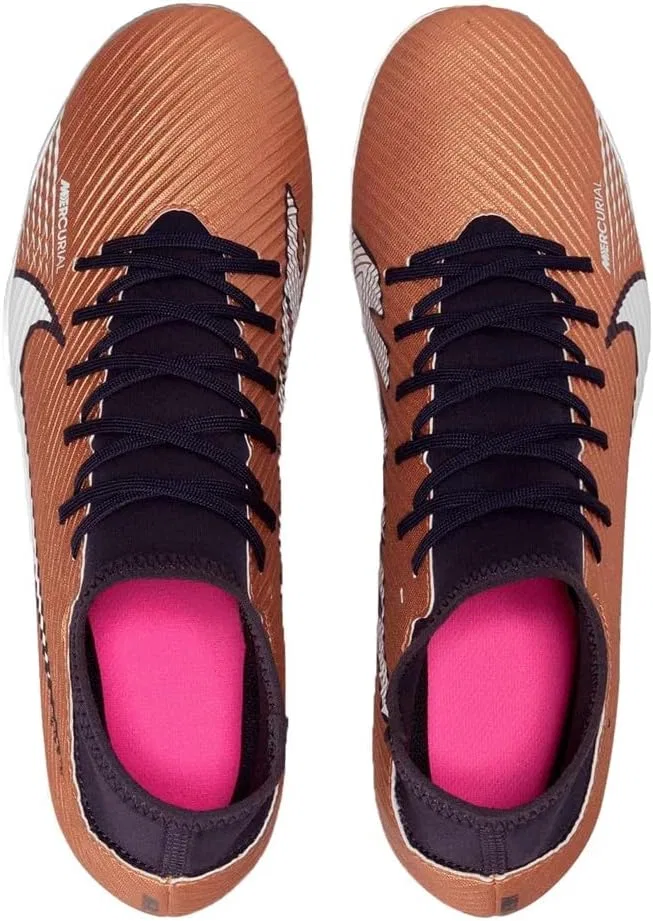 Кроссовки Nike Unisex Superfly 9 Club Q Fg/Mg, Mtlc Copper Mtlc Copper — фото 3