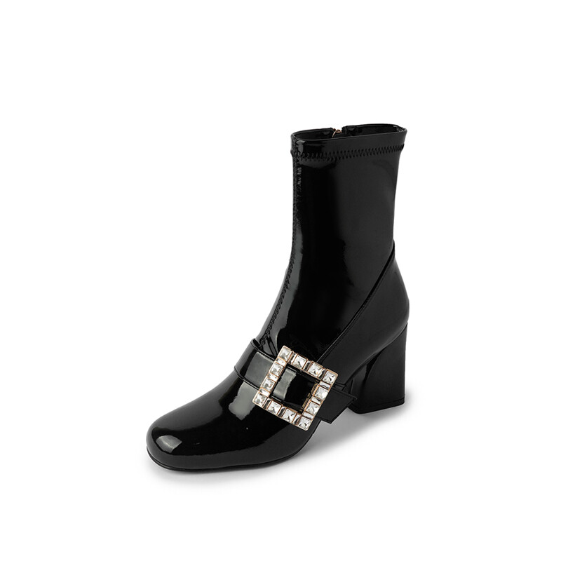 

Ботильоны женские Five-Nine Dan Seven, цвет Black square buckle
