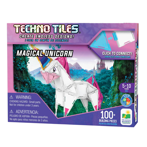 

Пазлы Techno Tiles Unicorn 100+ Pcs