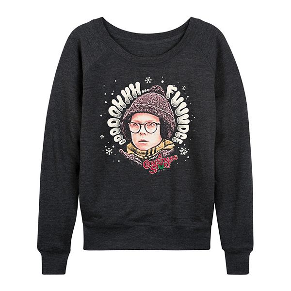 

Женская футболка с длинным рукавом и принтом a christmas story oooh fudge Licensed Character, Heather Charcoal, Черный, Женская футболка с длинным рукавом и принтом a christmas story oooh fudge Licensed Character, Heather Charcoal