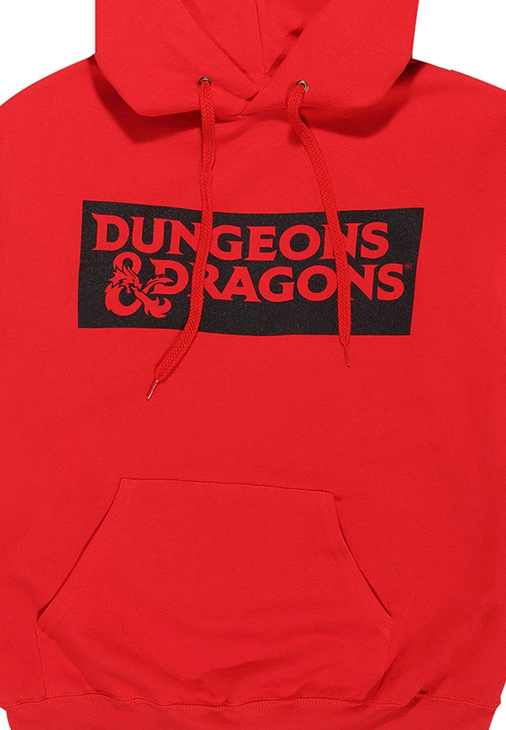 

Толстовка с капюшоном DUNGEONS AND DRAGONS LOGO Henry Tiger, красный