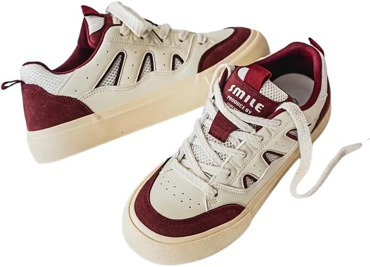 

Мужские повседневные кроссовки в винтажном стиле - верх из дышащей сетки, толстая резиновая подошва, классический синий дизайн на шнуровке с удобной стелькой из ЭВА для повседневного ношения Clolinde