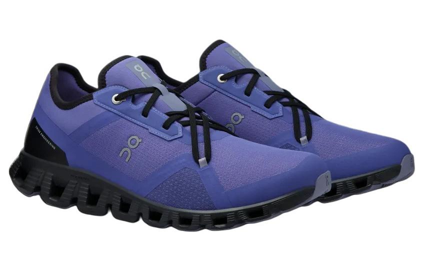 Кроссовки On Running cloud x 3 ad 'blueberry black' ,  сине-фиолетовый — фото 3