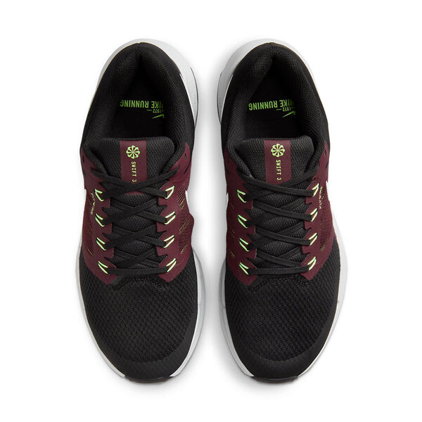 Кроссовки run swift 3 'black burgundy crush' Nike, черный — фото 4