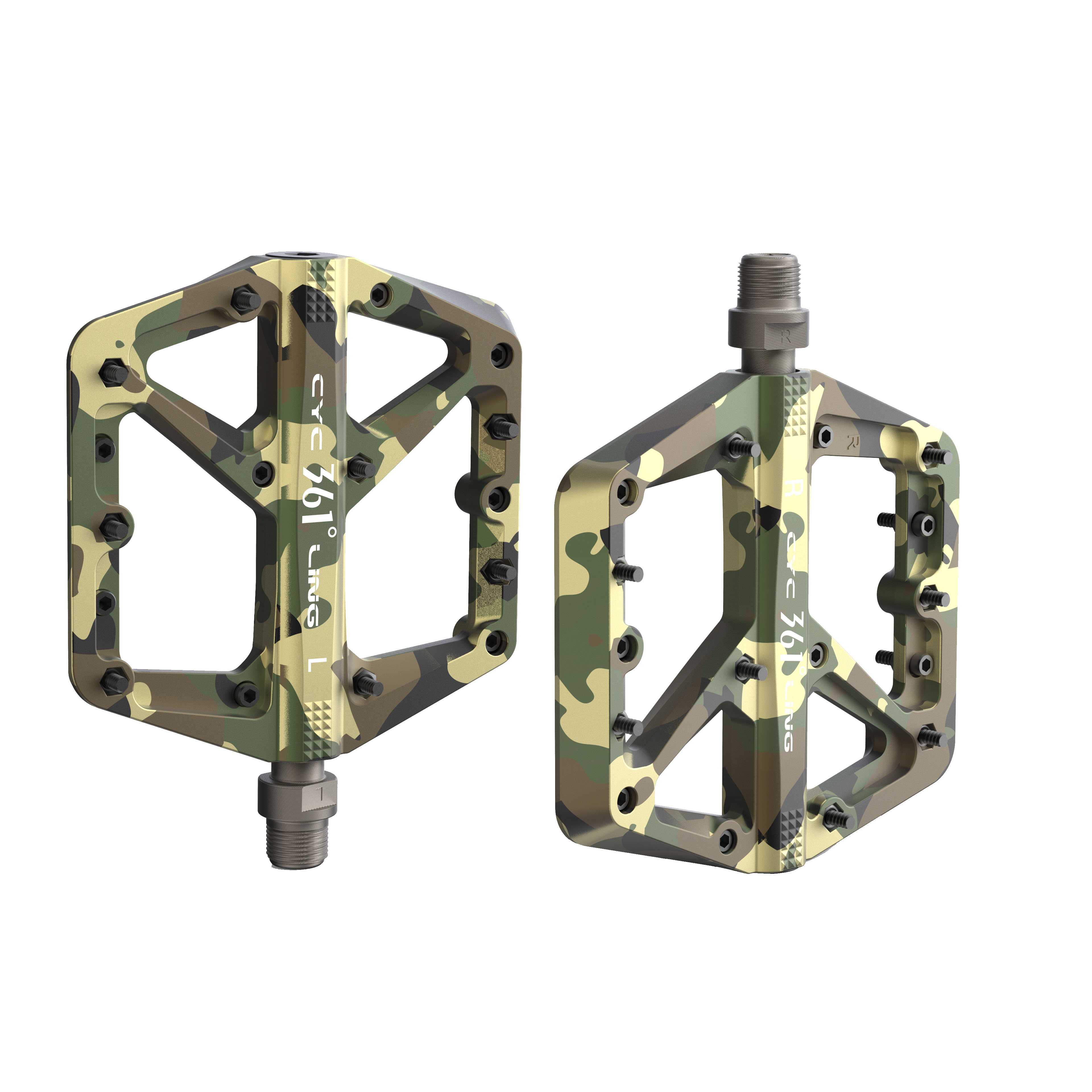 

Педаль, подшипник и шарикоподшипник 361°, camouflage