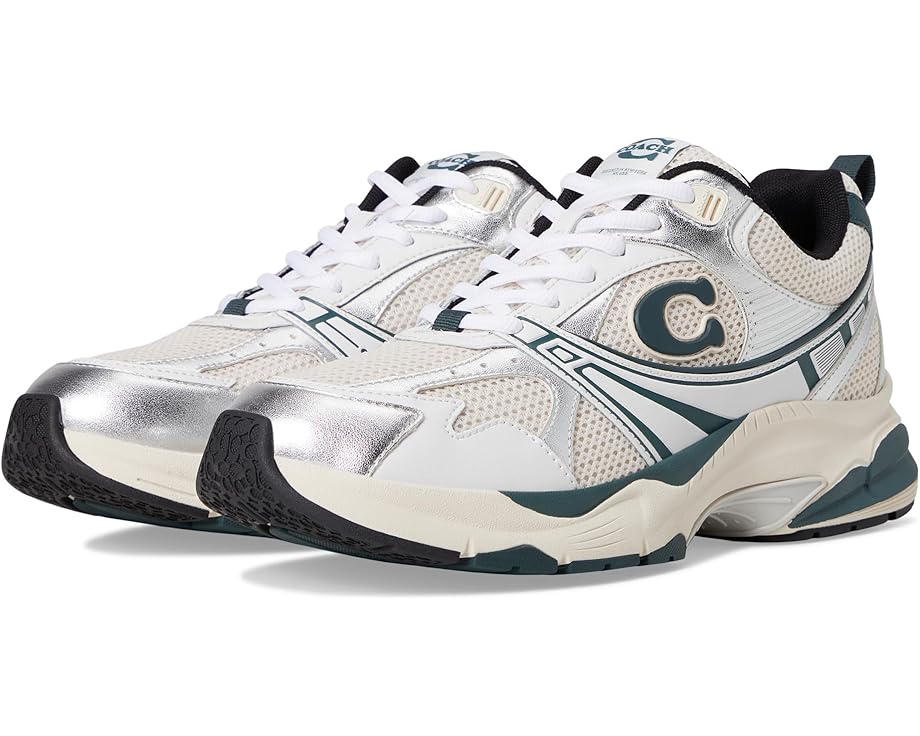 

Кроссовки COACH Mesh Sneakers, цвет Dark Teal Multi