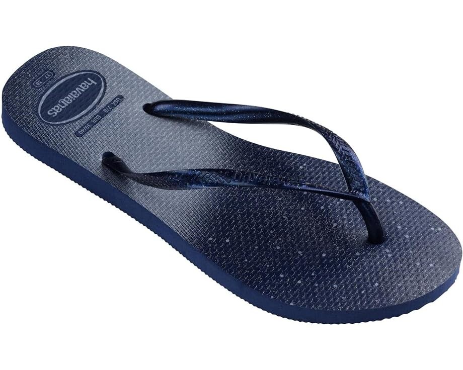 Сандалии Havaianas Slim Gloss Flip Flop, цвет Navy/Navy