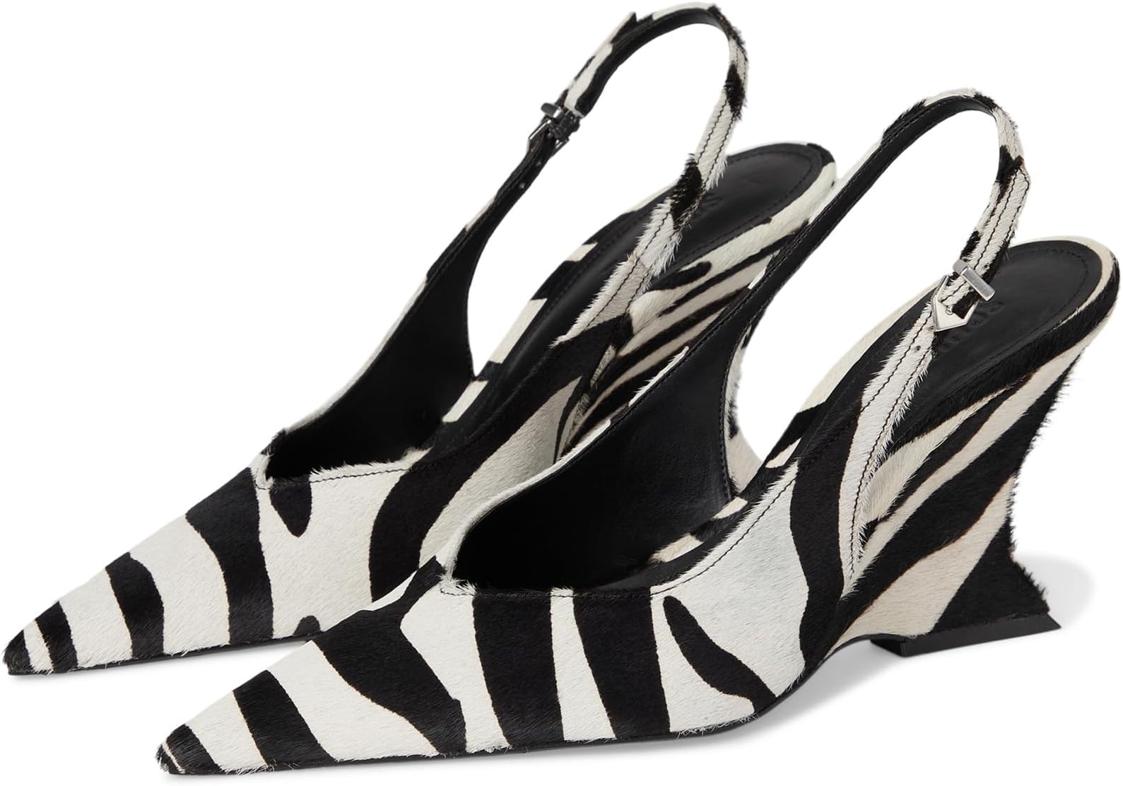 Туфли Schutz Women's Siena Buckle, Zebra Print