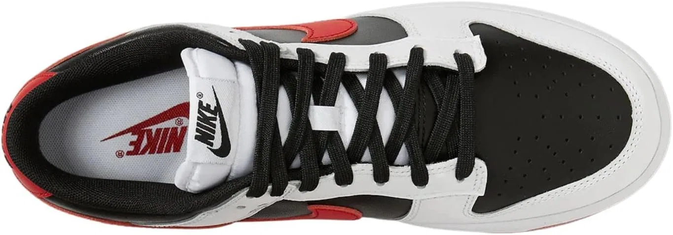 Кроссовки Nike Jordan Air 1 Low, черный/университетский красный/белый — фото 3