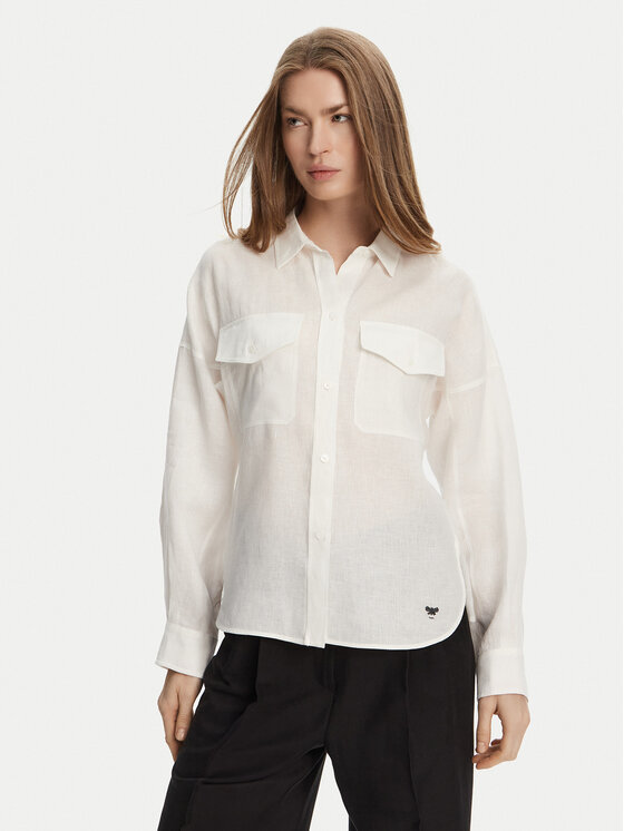 

Рубашка обычного кроя Spoleto 2515111042 Weekend Max Mara, белый