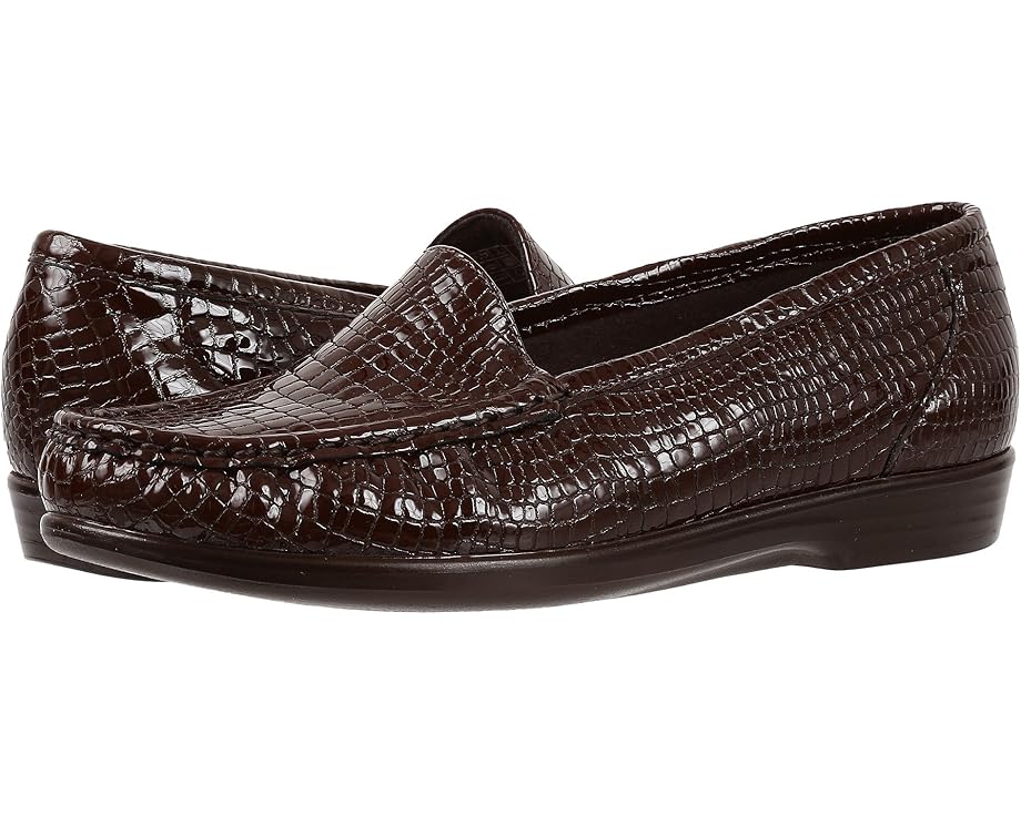 

Лоферы SAS Simplify Comfort Loafer, цвет Brown Croc