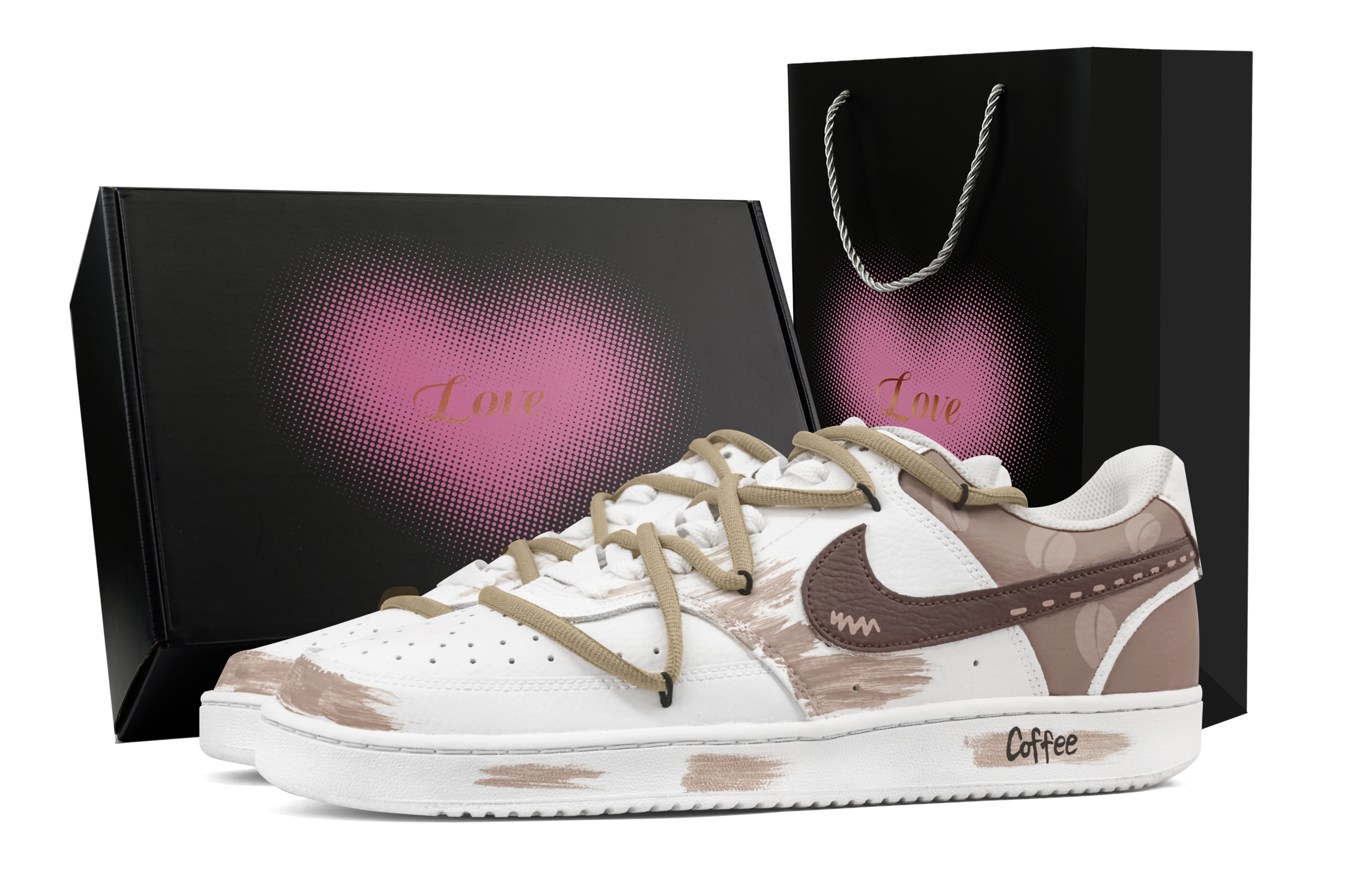 

Nike Кроссовки Court Vision 1 Taste A Bit Of Bitterness, износостойкие, низкие, для скейтбординга, мужские, темно-хаки