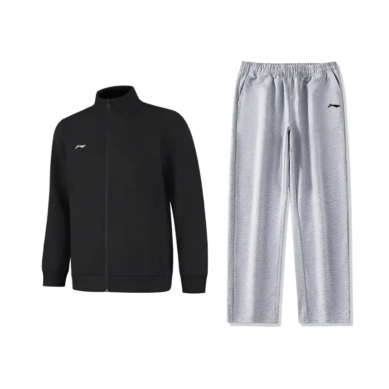 

Li-Ning Li Ning Casual Sportswear Unisex Black+New Light Heather Gray