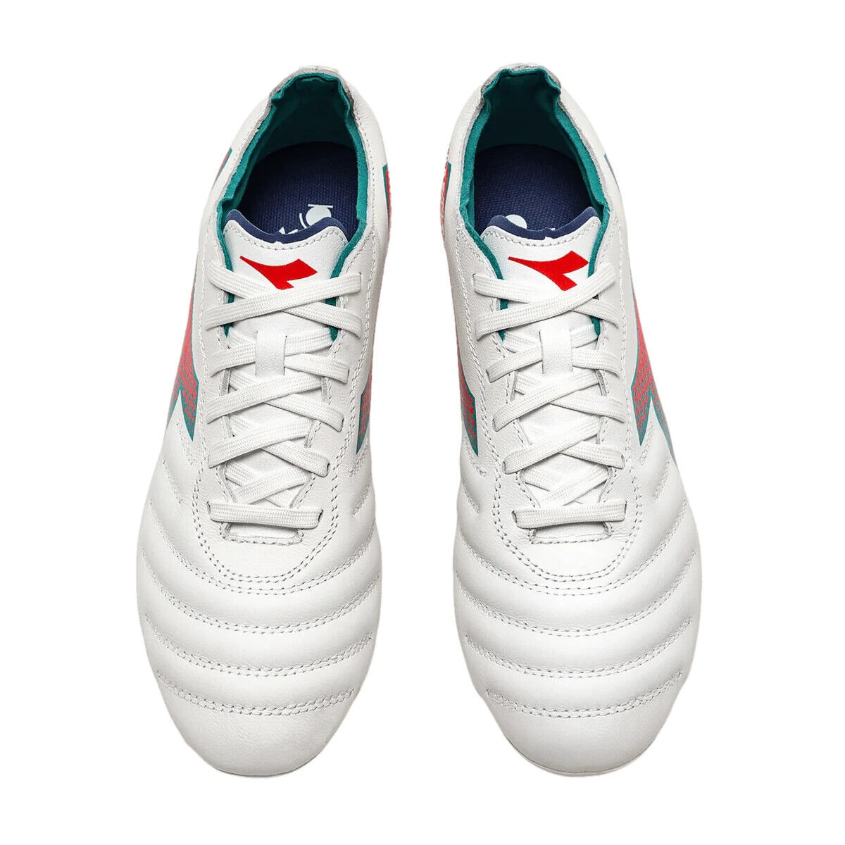 Diadora Brasil Elite GR LT W LP12 Женские 7 Белые Бутсы для твердого грунта TF1650 — фото 2