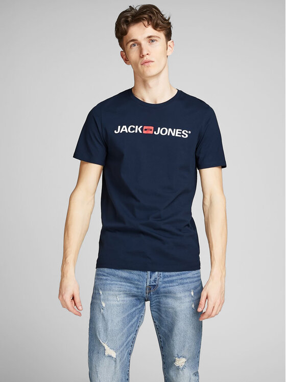 

Футболка узкого кроя Jack&Jones, синий