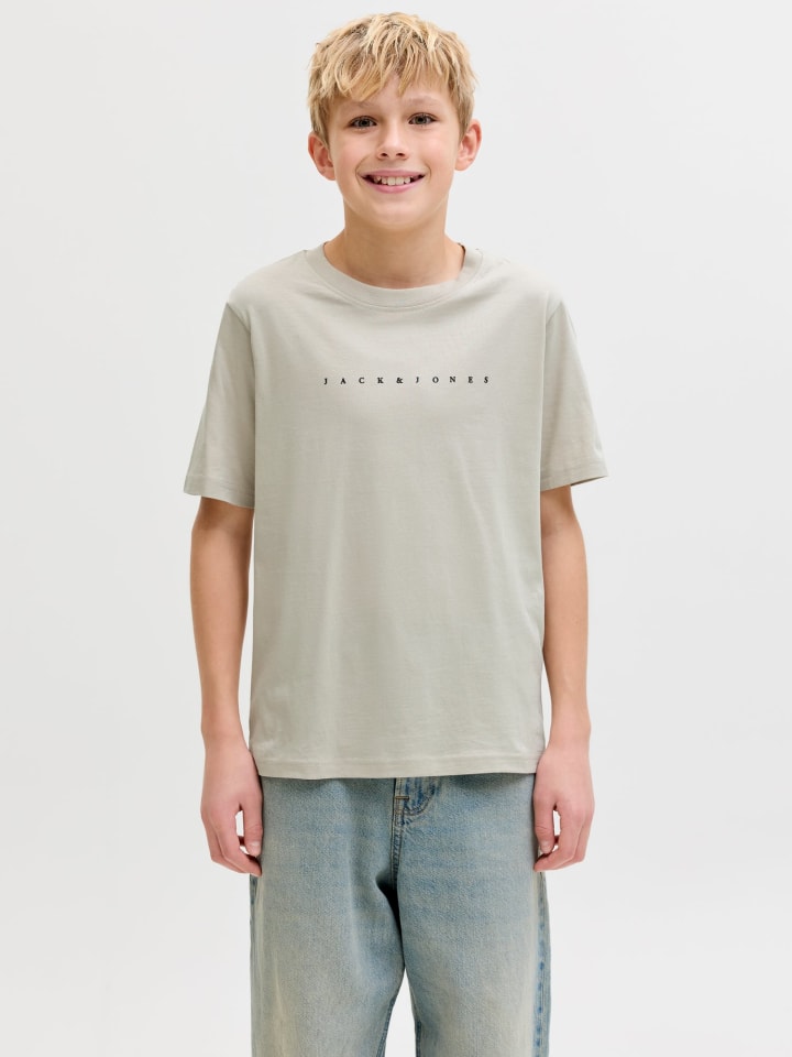 JACK & JONES Junior Футболка JJESTAR в лунном свете — фото 2