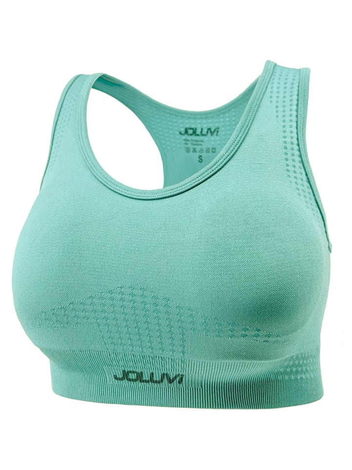 

Спортивный бюстгальтер Joluvi, цвет menta