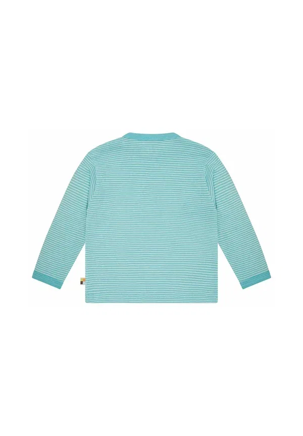 Длинный рукав с тонкими полосками Long Sleeved Top Loud + Proud, голубой — фото 2