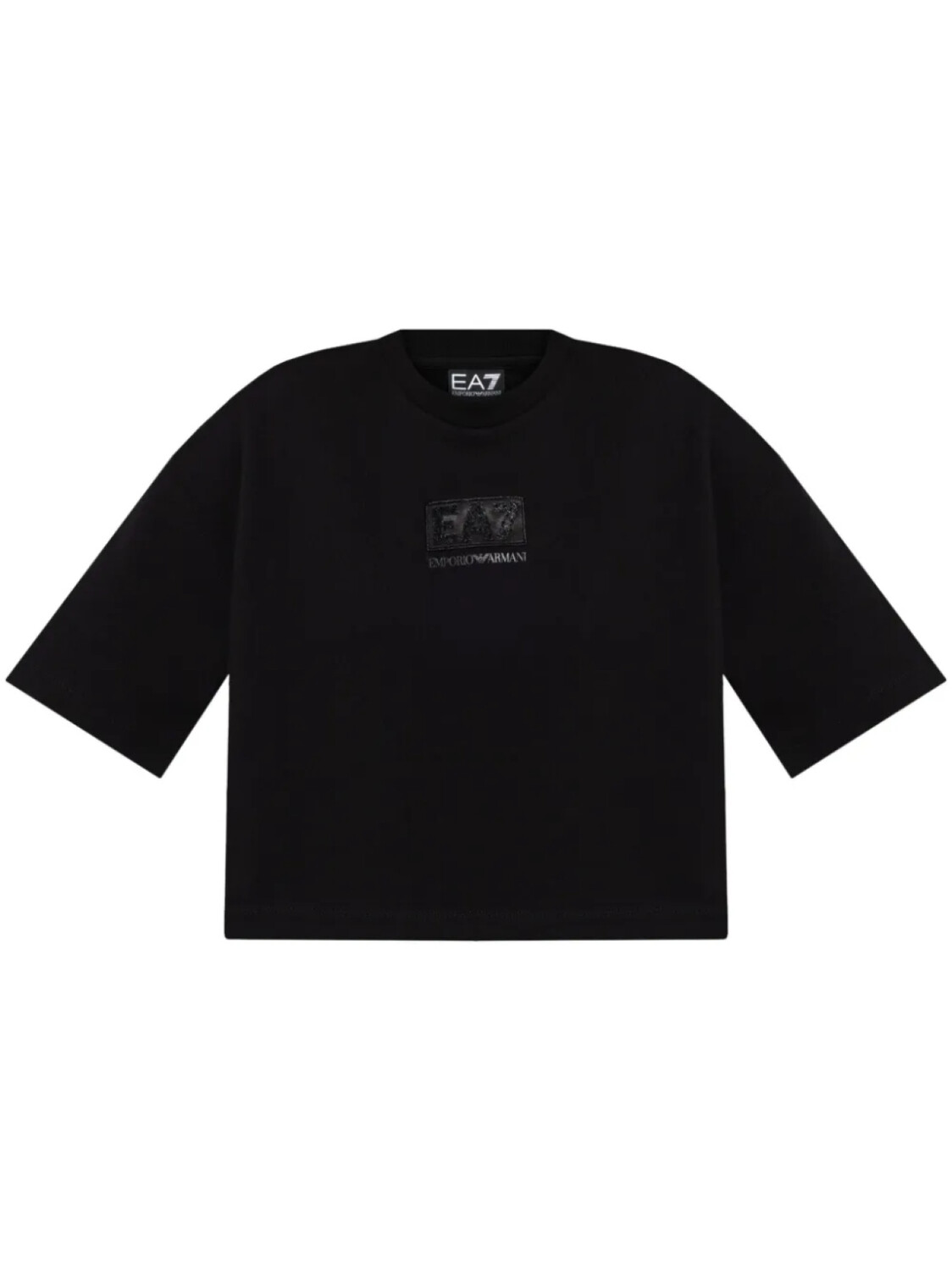 

Футболка с нашивкой-логотипом Emporio Armani Ea7 Ea7 Emporio Armani, черный