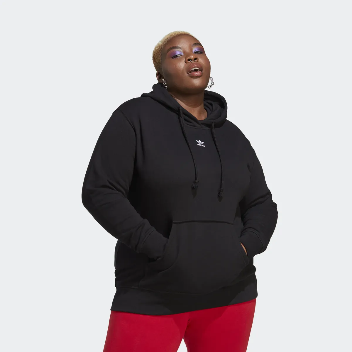 

Толстовка Adidas Originals с капюшоном "ADICOLOR ESSENTIALS REGULAR HOODIE", черный