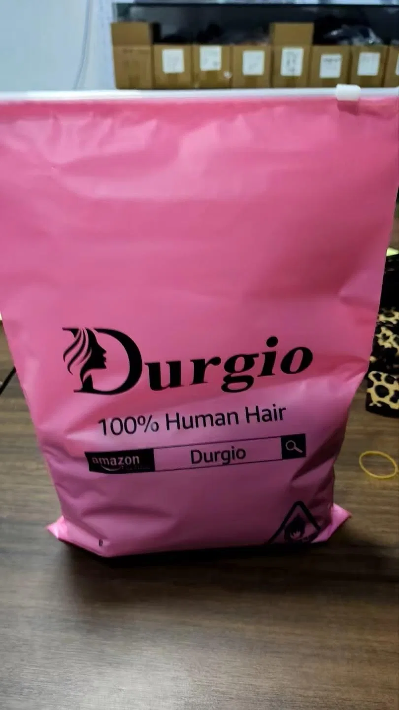 Парик Honey Blonde Ombre Deep Wave HD Lace Front из натуральных волос, 76 см Durgio, 13X6 Honey Blonde Deep Wave — фото 2