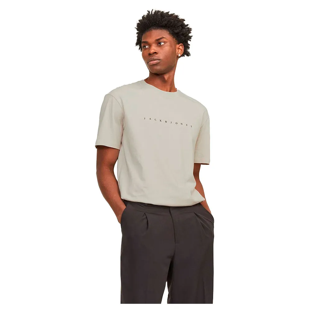 

Футболка с коротким рукавом Jack & Jones Star, бежевый