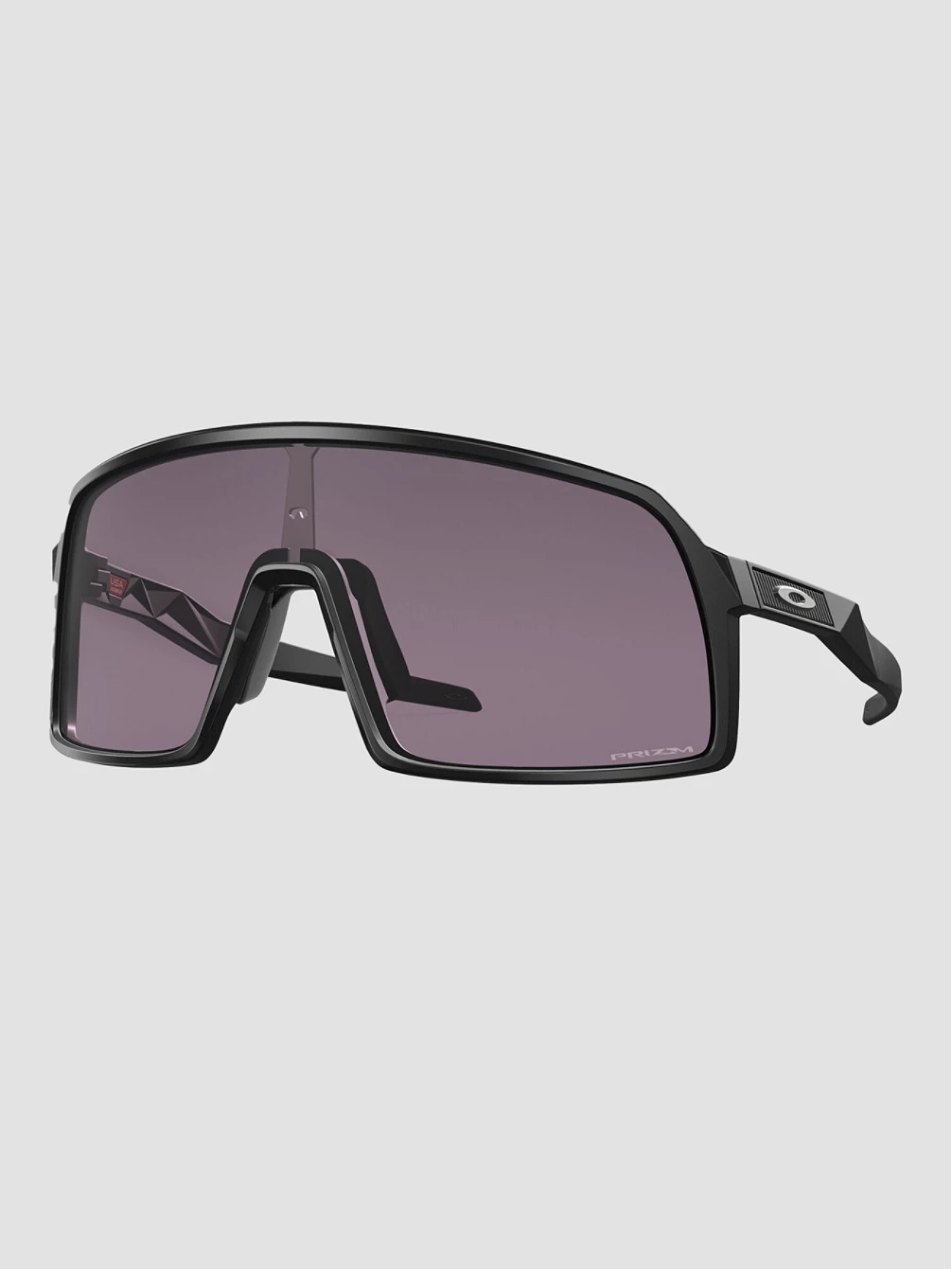 

Черные матовые солнцезащитные очки Sutro S Oakley, серый