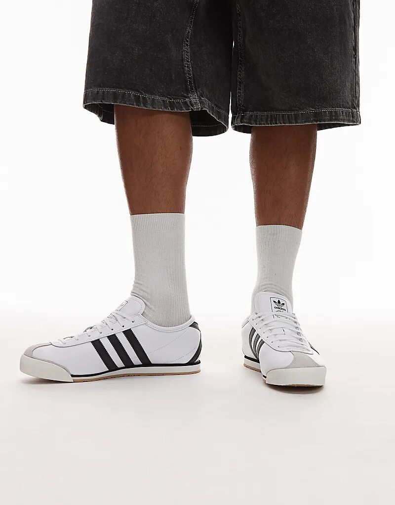 Кроссовки adidas Originals Italia белого и черного цветов