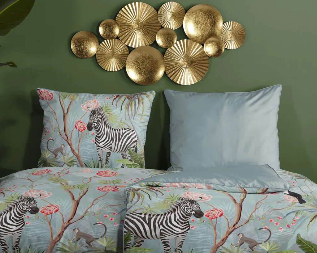 

Постельное белье Muller Textil, цвет Aqua